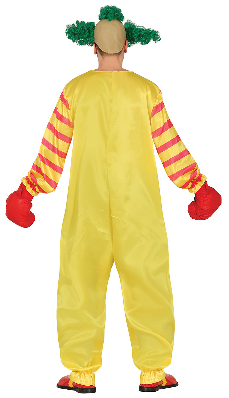 GP79757 – Clown Kostüm Grusel Zirkus Horror – Größe: 52 - 54 (L) – Farbe: Gelb