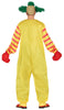 GP79757 – Clown Kostüm Grusel Zirkus Horror – Größe: 52 - 54 (L) – Farbe: Gelb