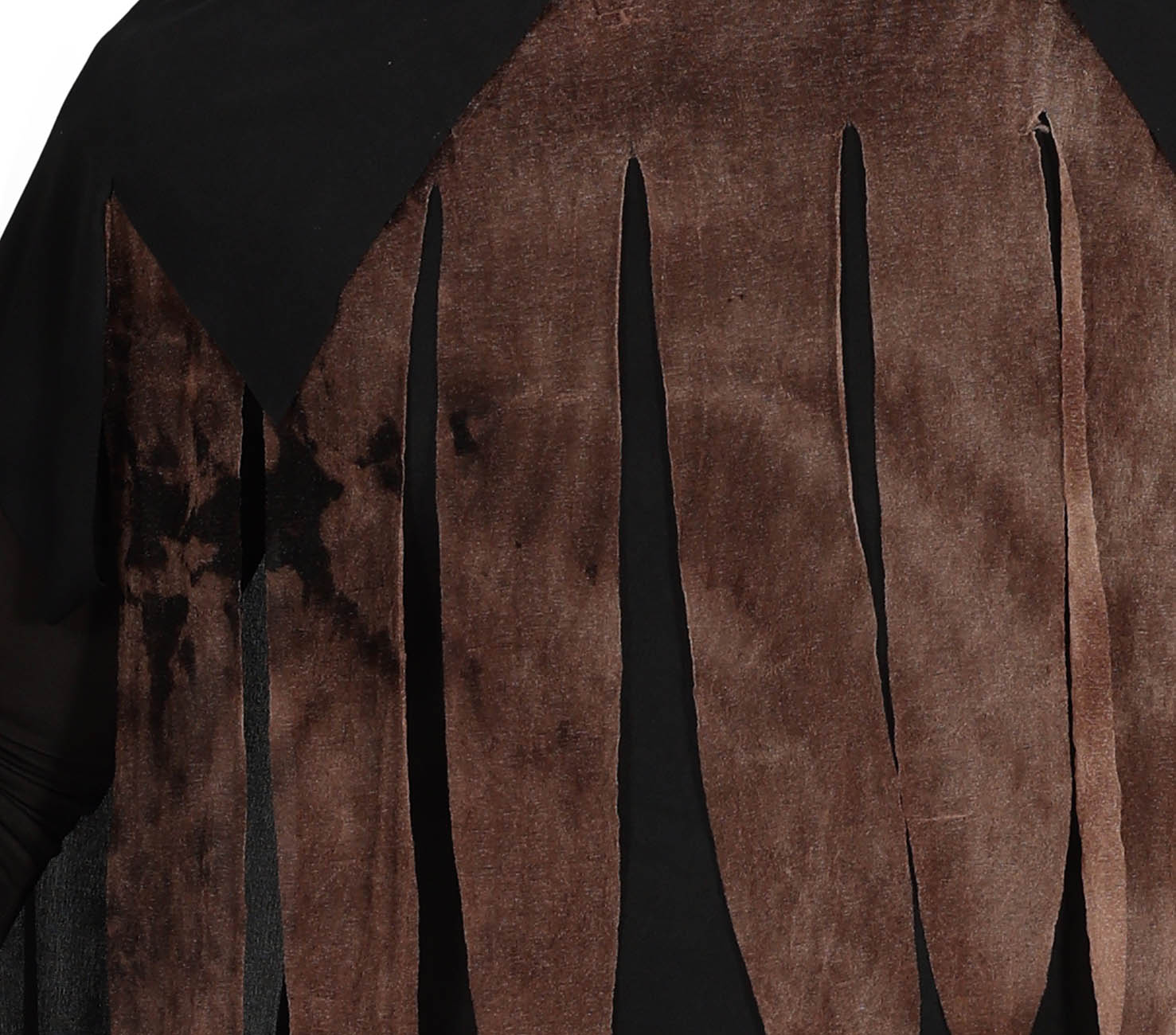 GP79758 – Halloween Sensemann Tunika Mit Kapuze – Größe: 52 - 54 (L) – Farbe: Schwarz
