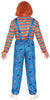 GP79759 – Halloween Puppe Kostüm Psycho Grusel – Größe: 48 - 50 (M) – Farbe: Blau