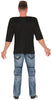 GP79764 – Hockey Horror Outfit Halloween Kostuem – Größe: 48 - 50 (M) – Farbe: Schwarz