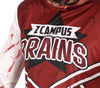 GP79766 – Zombie Football Spieler Kostüm – Größe: 52 - 54 (L) – Farbe: Rot