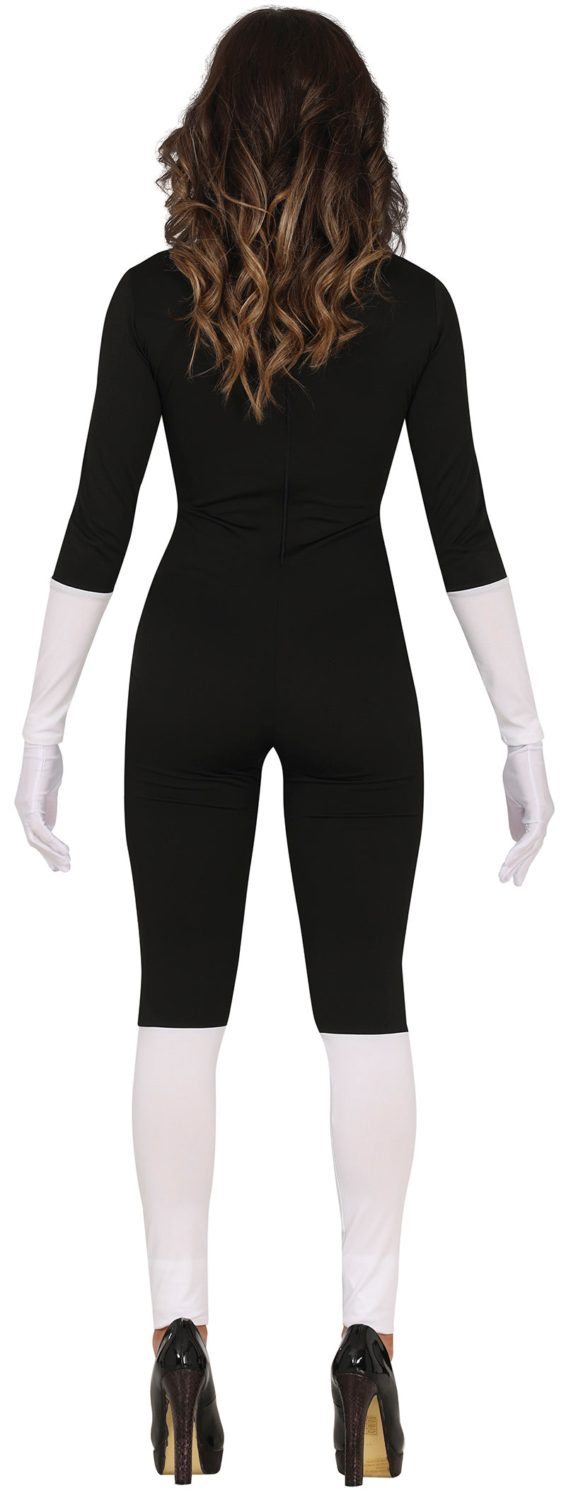 GP79780 – Abenteurerheldin Spinnen Abenteuerlook – Größe: 38 - 40 (M) – Farbe: Schwarz, Ansicht 2