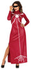 GP79782 – Spinnenheldin Kleid Atemberaubendes Design – Größe: 38 - 40 (M) – Farbe: Rot