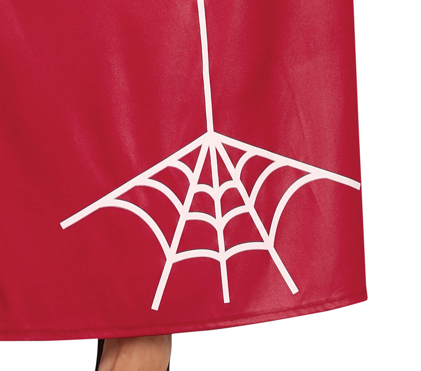 GP79782 – Spinnenheldin Kleid Atemberaubendes Design – Größe: 42 - 44 (L) – Farbe: Rot