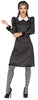 GP79784 – Gothic Halloween Film Kleid Dunkel – Größe: 38 - 40 (M) – Farbe: Schwarz