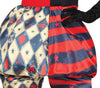 GP79790 – Clown Harlekin Set Kostüm – Größe: 42 - 44 (L) – Farbe: Schwarz