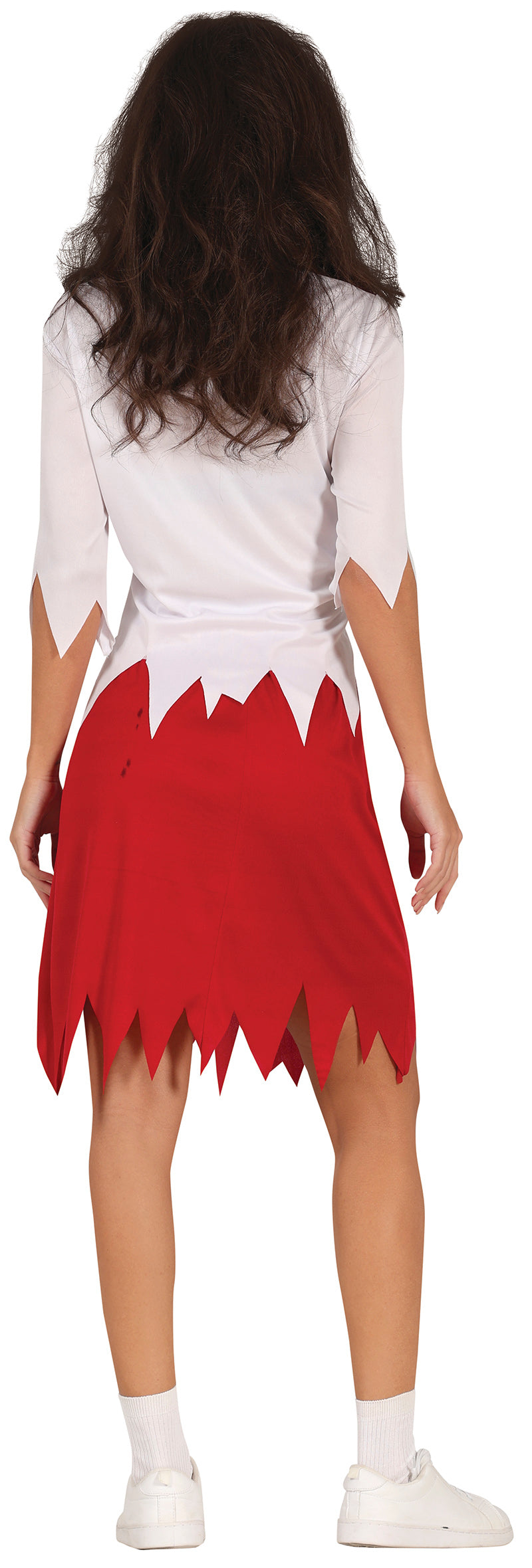 GP79793 – Zombie Cheerleader Halloween Sport – Größe: 38 - 40 (M) – Farbe: Rot