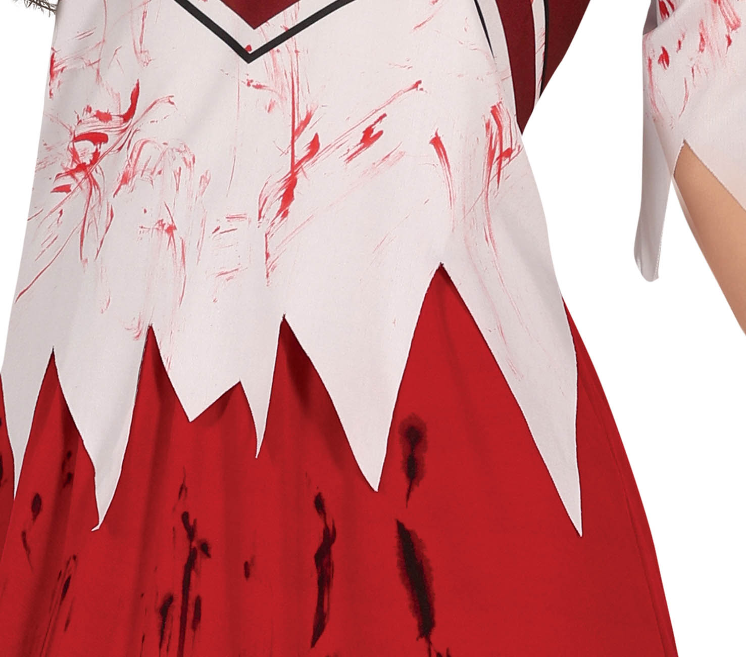 GP79793 – Zombie Cheerleader Halloween Sport – Größe: 42 - 44 (L) – Farbe: Rot