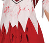 GP79793 – Zombie Cheerleader Halloween Sport – Größe: 42 - 44 (L) – Farbe: Rot