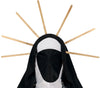 GP79797 – Religion Halloween Heilige Maske – Größe: 42 - 44 (L) – Farbe: Schwarz