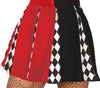 GP79801 – Clown Superheld Kostüm Halloween – Größe: 42 - 44 (L) – Farbe: Schwarz