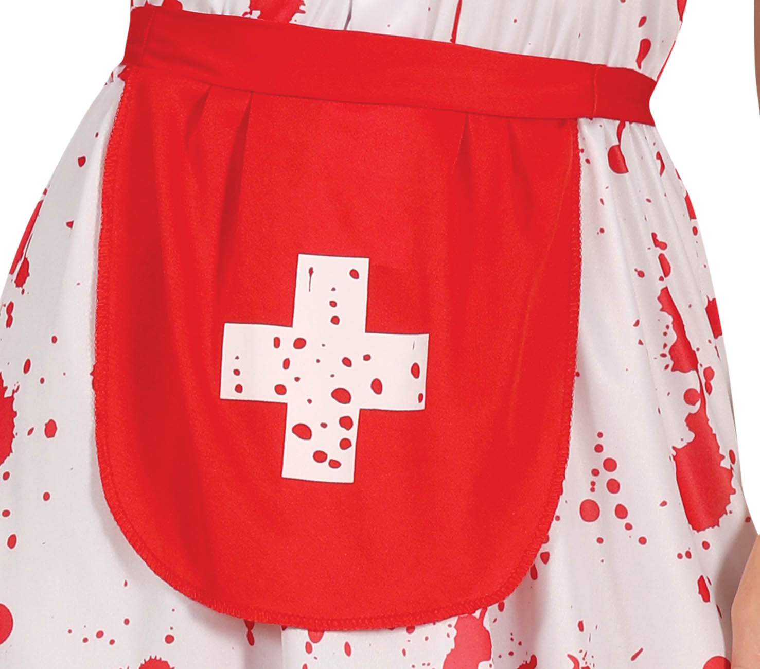 GP79804 – Zombie Krankenschwester Kostüm – Größe: 38 - 40 (M) – Farbe: Weiß