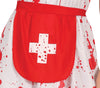 GP79804 – Zombie Krankenschwester Kostüm – Größe: 38 - 40 (M) – Farbe: Weiß
