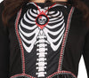 GP79811 – Skelett Königin Halloween Kostüm Gothic – Größe: 42 - 44 (L) – Farbe: Schwarz