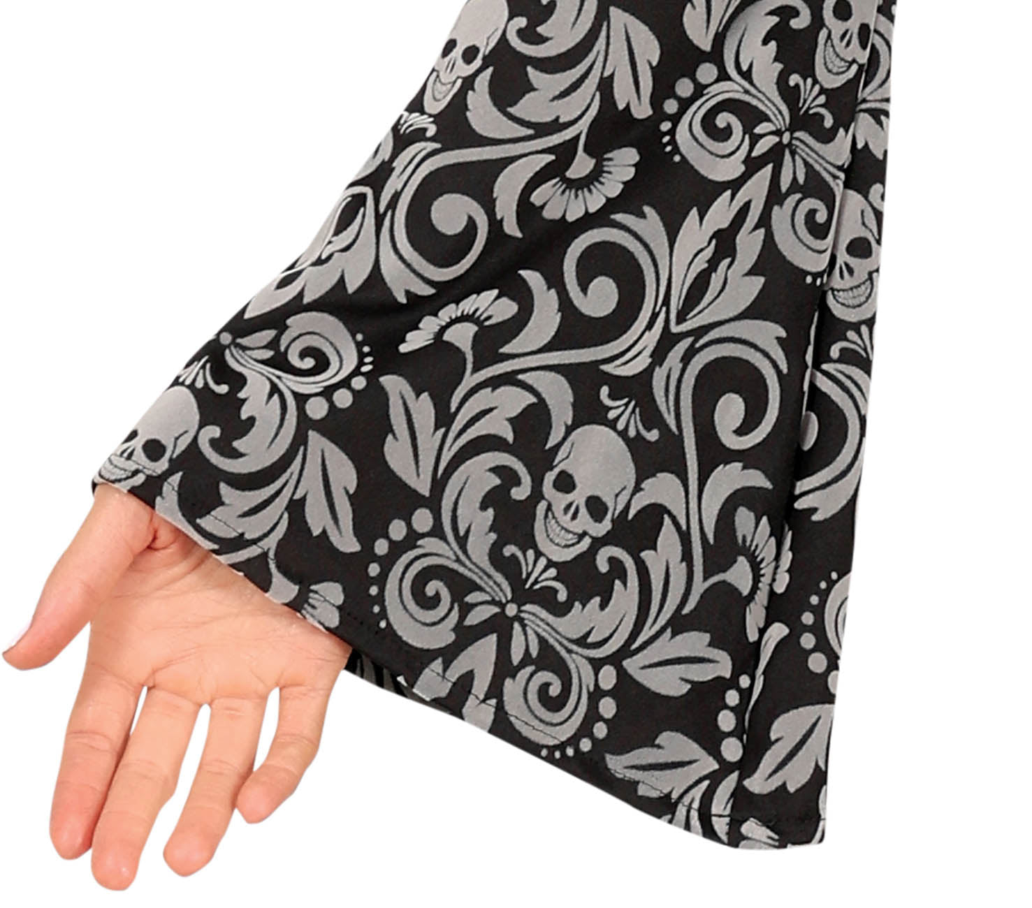 GP79822 – Magierin Mittelalter Hexenkostüm – Größe: 42 - 44 (L) – Farbe: Schwarz