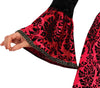 GP79825 – Vampir Halloween Kleid Gotische Königin – Größe: 42 - 44 (L) – Farbe: Rot