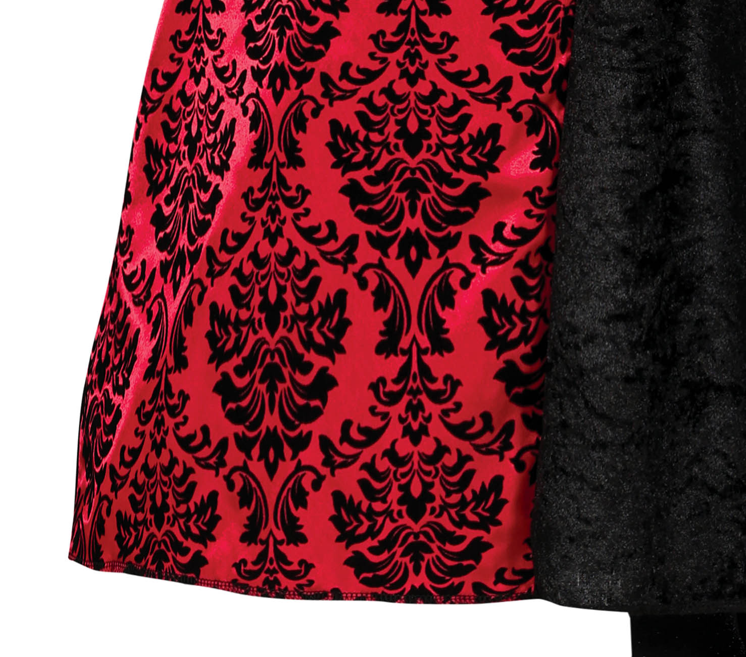 GP79825 – Vampir Halloween Kleid Gotische Königin – Größe: 42 - 44 (L) – Farbe: Rot