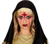 GP79831 – Horrornonne Halloween Kostüm – Größe: 42 - 44 (L) – Farbe: Schwarz
