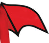 GP79833 – Dämon Kostüm Flügel Diadem – Größe: 42 - 44 (L) – Farbe: Rot