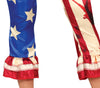 GP79836 – Clown Amerika Halloween Kostüm Gruselig – Größe: 38 - 40 (M) – Farbe: Blau