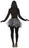 GP79839 – Skelett Halloween Kostüm Tutu Set – Größe: 36 - 38 (S) – Farbe: Weiß