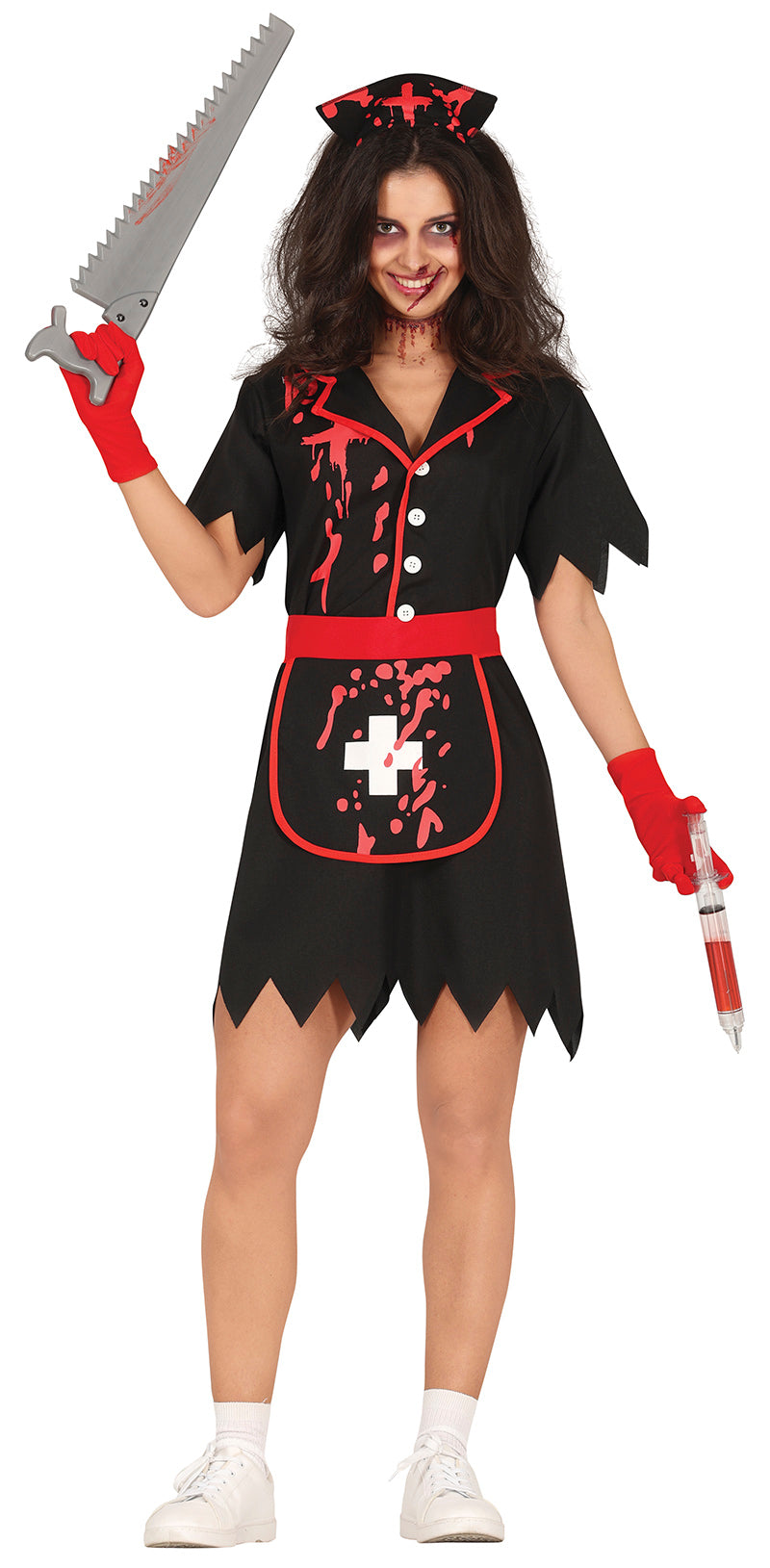 Zombie Krankenschwester Kostüm für Damen