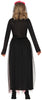 GP79847 – Mexiko Halloween Skelett Blütenzauber – Größe: 36 - 38 (S) – Farbe: Schwarz