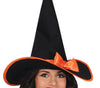 GP79850 – Hexe Halloween Kostüm Magierin – Größe: 38 - 40 (M) – Farbe: Schwarz