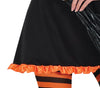 GP79850 – Hexe Halloween Kostüm Magierin – Größe: 38 - 40 (M) – Farbe: Schwarz
