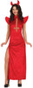 GP79852 – Dämonische Halloween Kostüm Rot – Größe: 36 - 38 (S) – Farbe: Rot