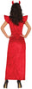GP79852 – Dämonische Halloween Kostüm Rot – Größe: 36 - 38 (S) – Farbe: Rot