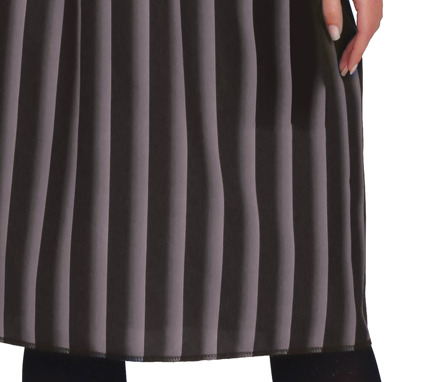 GP79855 – Halloween Film Streifen Kostüm – Größe: 36 - 38 (S) – Farbe: Schwarz