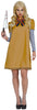 GP79866 – Halloween Puppe Kostüm Gruselig Kreativ – Größe: 38 - 40 (M) – Farbe: Braun