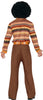 GP79240 – 70's Retro Outfit Disco Party – Größe: 46 - 48 (S) – Farbe: Braun
