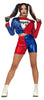 GP79520 – Superheld Abenteuerfigur Mister Lächeln – Größe: 44 - 46 (XL) – Farbe: Rot