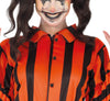 GP79905 – Clown Zirkus Spaß Halloween Kostüm Spaßiges – Größe: 38 - 40 (M), 42 - 44 (L) – Farbe: Orange / Schwarz