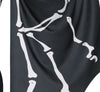 GP79910 – Fledermaus Skelett Halloween Kostüm Elegant – Größe: 38 - 40 (M), 42 - 44 (L) – Farbe: Schwarz