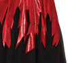 GP79912 – Dämonisches Halloween Kostüm Mit Hörnern – Größe: 36 - 38 (S), 38 - 40 (M), 42 - 44 (L) – Farbe: Rot / Schwarz