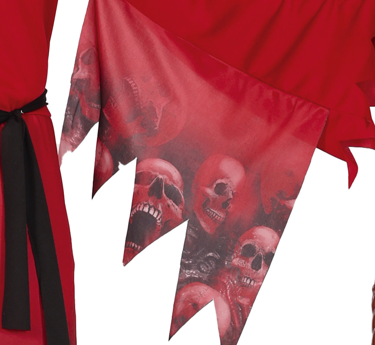 GP79927 – Dämonisches Reaper Gewand Rot Halloween – Größe: 52 - 54 (L) – Farbe: Rot