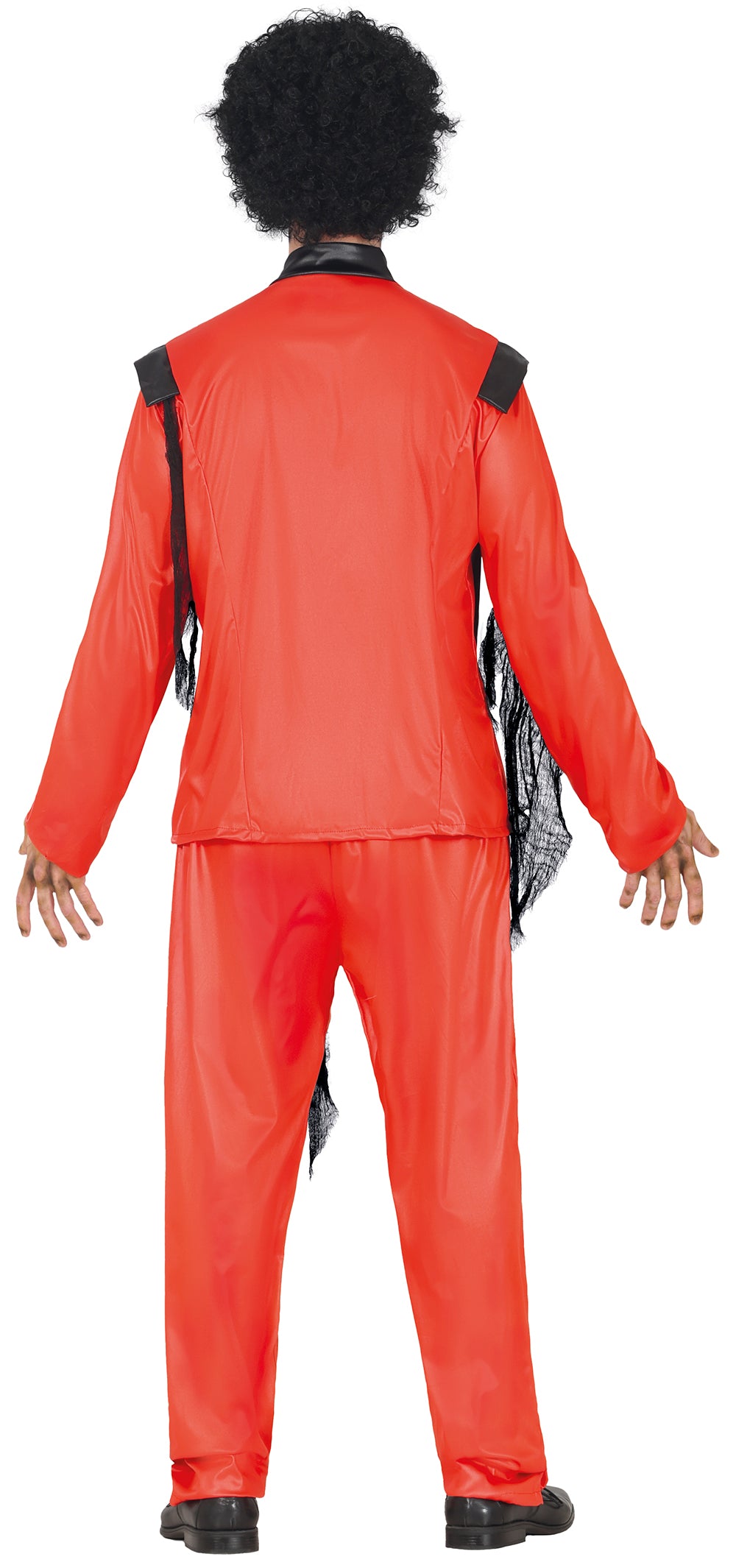 GP79931 – Zombie Apokalypse Halloween Horrorkostüm – Größe: 48 - 50 (M), 52 - 54 (L) – Farbe: Rot / Schwarz