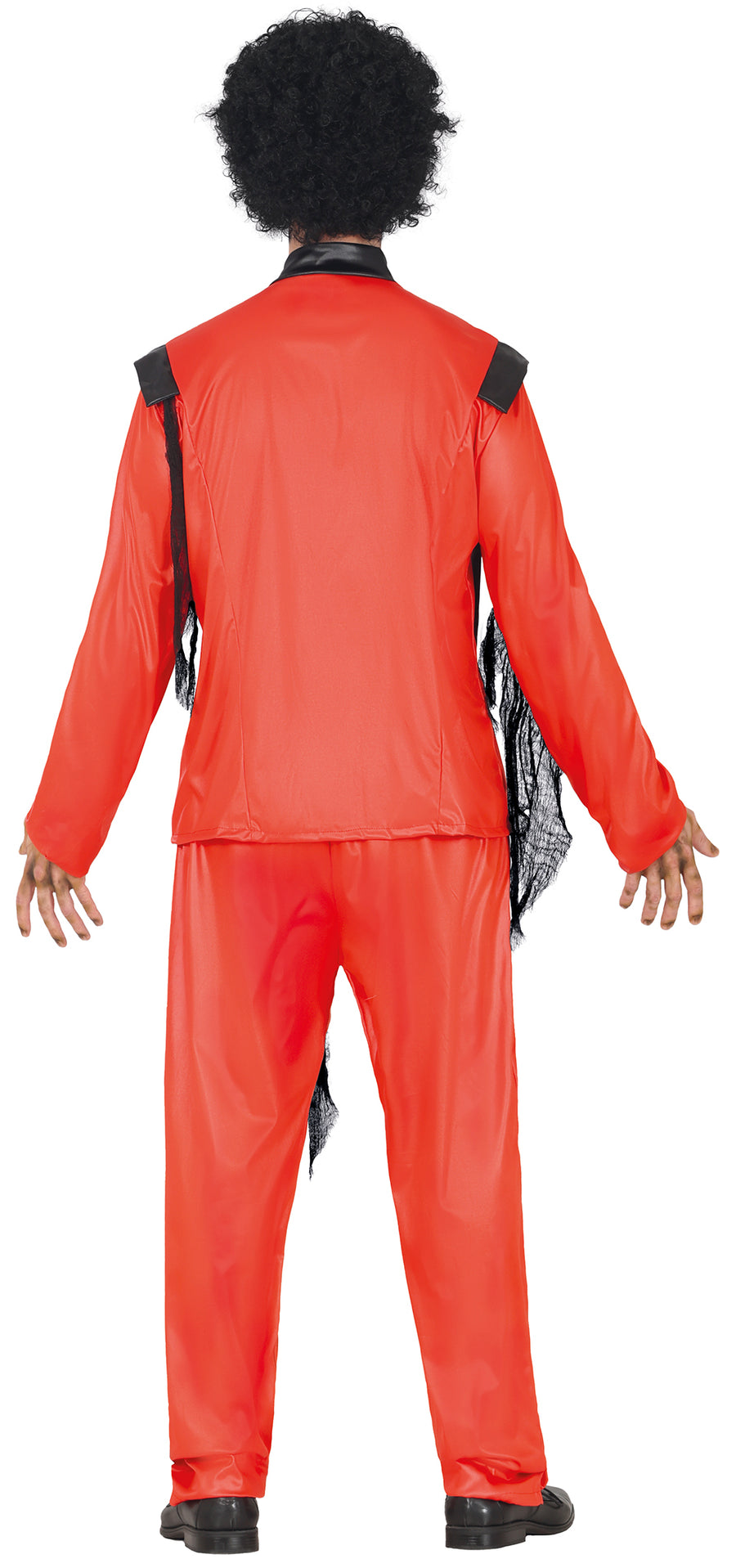 GP79931 – Zombie Apokalypse Halloween Horrorkostüm – Größe: 48 - 50 (M), 52 - 54 (L) – Farbe: Rot / Schwarz, Ansicht 2