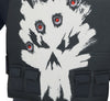GP79935 – Superhelden-Krieger Halloween Kostüm Militärisch – Größe: 48 - 50 (M), 52 - 54 (L) – Farbe: Blau / Weiß