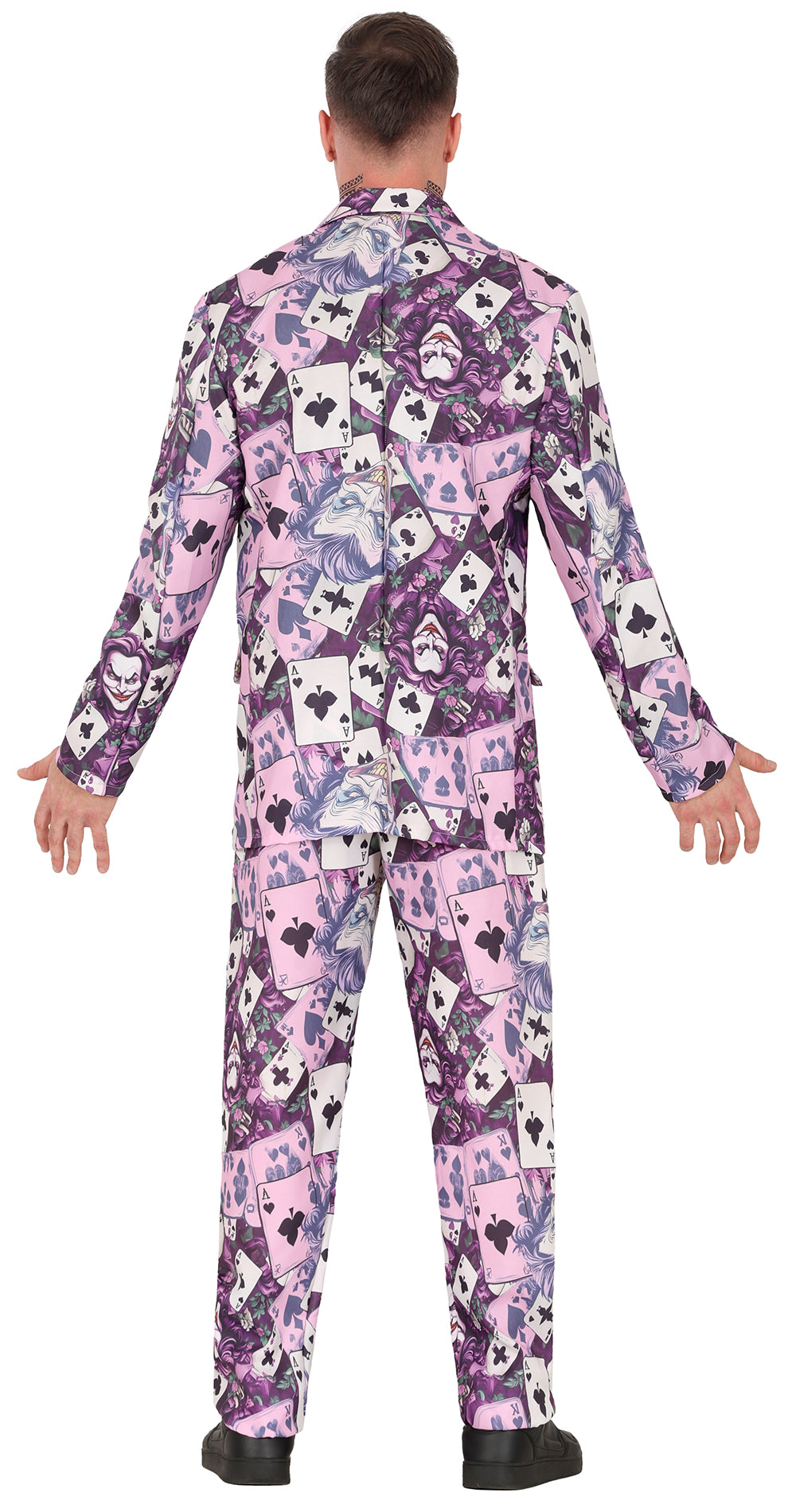 GP79937 – Mr Smile Comic Halloween Gentleman – Größe: 48 - 50 (M), 52 - 54 (L) – Farbe: Lila