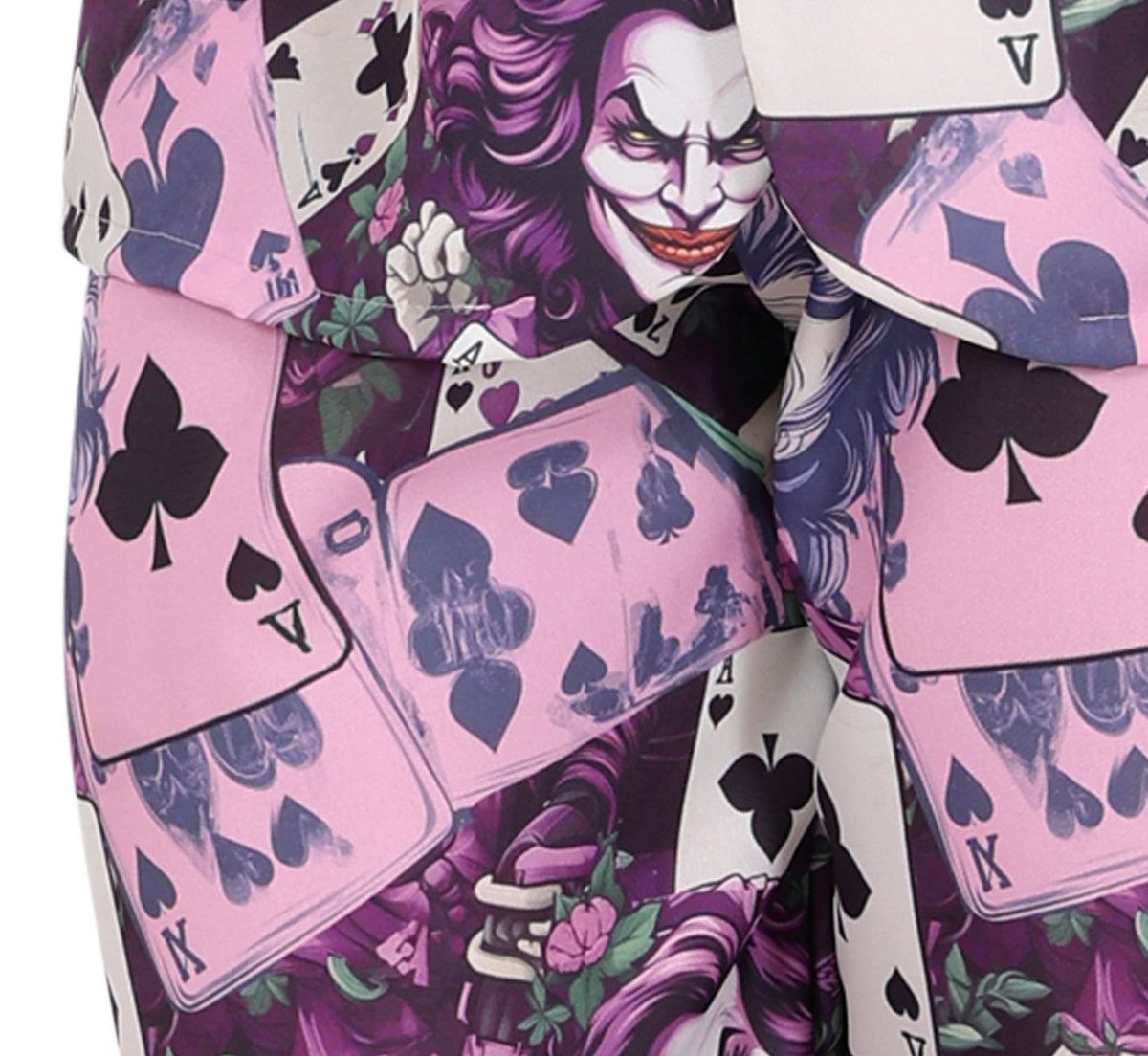 GP79937 – Mr Smile Comic Halloween Gentleman – Größe: 48 - 50 (M), 52 - 54 (L) – Farbe: Lila