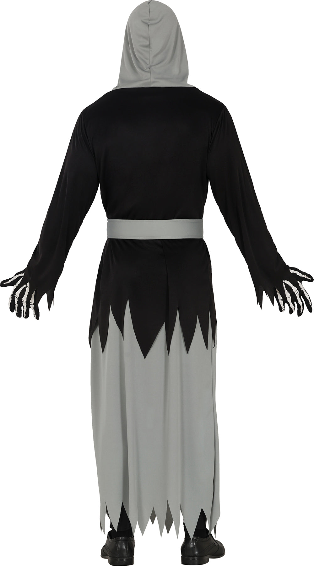 GP79942 – Skelett Kapuzengewand Halloween Phantom – Größe: 52 - 54 (L) – Farbe: Schwarz / GrÜn