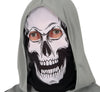 GP79942 – Skelett Kapuzengewand Halloween Phantom – Größe: 52 - 54 (L) – Farbe: Schwarz / GrÜn