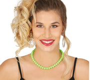 Neon Perlenkette für Damen 40 cm 80er Jahre, Bild 2