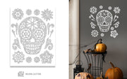 Halloween Glitzer Aufkleber 30 x 40 cm, Bild 1