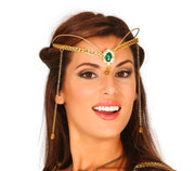 Mittelalter Diadem für Damen mit Schmuckstein, Bild 1